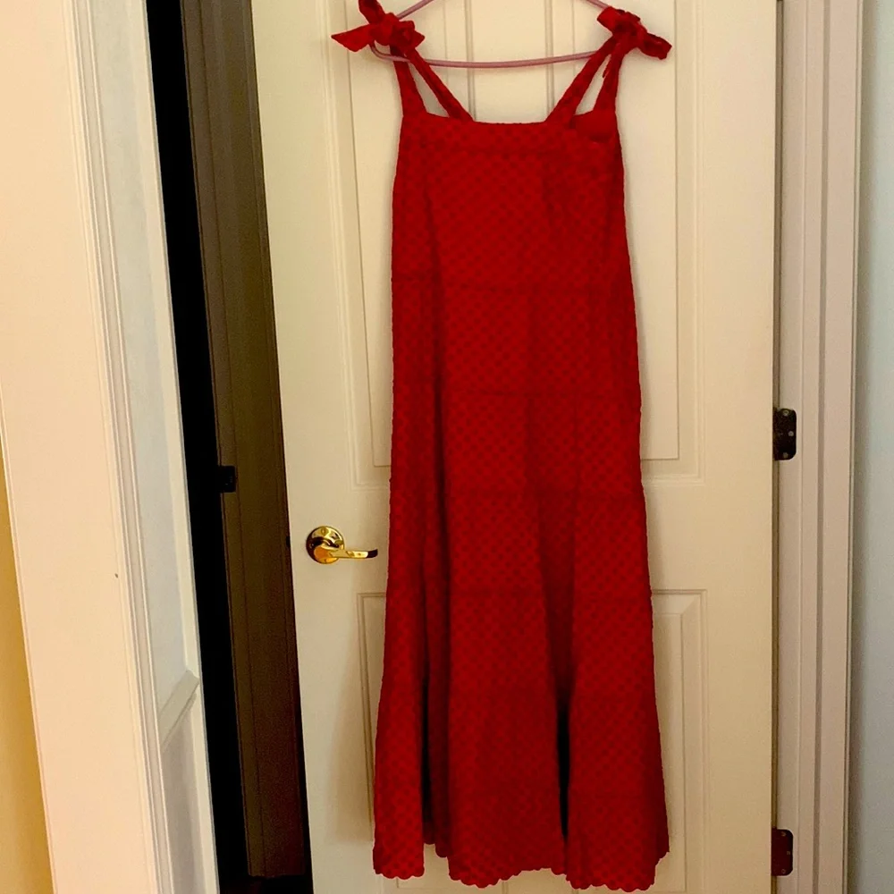 Sezane maxi dress, rust colored - Picture 1 of 13